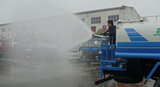 灑水車高炮:(霧態(tài))功能演示